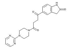 1-(2-ketoindolin-5-yl)-4-[4-(2-pyrimidyl)piperazino]butane-1,4-dione