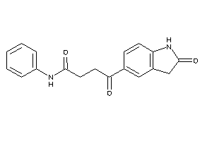 4-keto-4-(2-ketoindolin-5-yl)-N-phenyl-butyramide