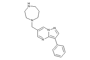 6-(1,4-diazepan-1-ylmethyl)-3-phenyl-pyrazolo[1,5-a]pyrimidine