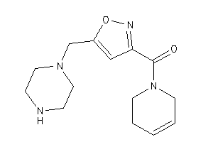 3,6-dihydro-2H-pyridin-1-yl-[5-(piperazinomethyl)isoxazol-3-yl]methanone