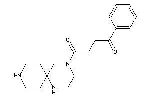 Image of 1-phenyl-4-(1,4,9-triazaspiro[5.5]undecan-4-yl)butane-1,4-dione