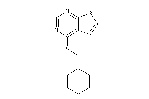 4-(cyclohexylmethylthio)thieno[2,3-d]pyrimidine