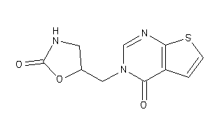 5-[(4-ketothieno[2,3-d]pyrimidin-3-yl)methyl]oxazolidin-2-one