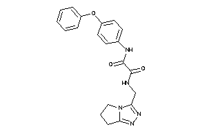 N-(6,7-dihydro-5H-pyrrolo[2,1-c][1,2,4]triazol-3-ylmethyl)-N'-(4-phenoxyphenyl)oxamide