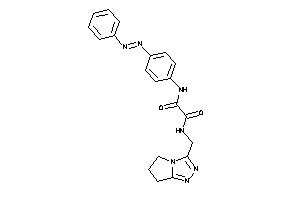 N-(6,7-dihydro-5H-pyrrolo[2,1-c][1,2,4]triazol-3-ylmethyl)-N'-(4-phenylazophenyl)oxamide