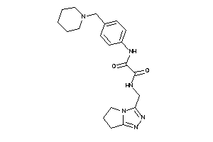 N-(6,7-dihydro-5H-pyrrolo[2,1-c][1,2,4]triazol-3-ylmethyl)-N'-[4-(piperidinomethyl)phenyl]oxamide