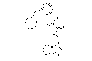 N-(6,7-dihydro-5H-pyrrolo[2,1-c][1,2,4]triazol-3-ylmethyl)-N'-[3-(piperidinomethyl)phenyl]oxamide