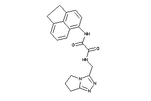 N'-acenaphthen-5-yl-N-(6,7-dihydro-5H-pyrrolo[2,1-c][1,2,4]triazol-3-ylmethyl)oxamide