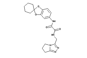 N-(6,7-dihydro-5H-pyrrolo[2,1-c][1,2,4]triazol-3-ylmethyl)-N'-spiro[1,3-benzodioxole-2,1'-cyclohexane]-5-yl-oxamide