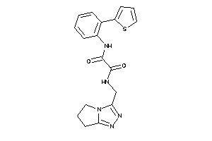 N-(6,7-dihydro-5H-pyrrolo[2,1-c][1,2,4]triazol-3-ylmethyl)-N'-[2-(2-thienyl)phenyl]oxamide