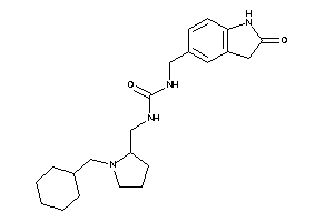 1-[[1-(cyclohexylmethyl)pyrrolidin-2-yl]methyl]-3-[(2-ketoindolin-5-yl)methyl]urea