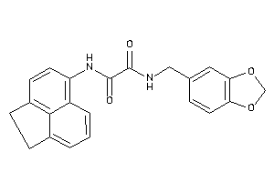 N'-acenaphthen-5-yl-N-piperonyl-oxamide