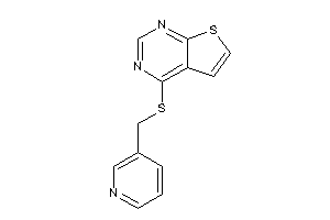 4-(3-pyridylmethylthio)thieno[2,3-d]pyrimidine