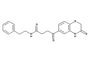 4-keto-4-(3-keto-4H-1,4-benzoxazin-6-yl)-N-phenethyl-butyramide