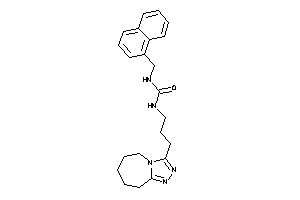 1-(1-naphthylmethyl)-3-[3-(6,7,8,9-tetrahydro-5H-[1,2,4]triazolo[4,3-a]azepin-3-yl)propyl]urea