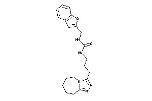 1-(benzofuran-2-ylmethyl)-3-[3-(6,7,8,9-tetrahydro-5H-[1,2,4]triazolo[4,3-a]azepin-3-yl)propyl]urea