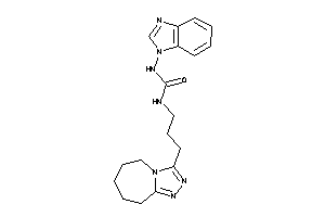 1-(benzimidazol-1-yl)-3-[3-(6,7,8,9-tetrahydro-5H-[1,2,4]triazolo[4,3-a]azepin-3-yl)propyl]urea