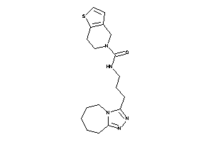 N-[3-(6,7,8,9-tetrahydro-5H-[1,2,4]triazolo[4,3-a]azepin-3-yl)propyl]-6,7-dihydro-4H-thieno[3,2-c]pyridine-5-carboxamide