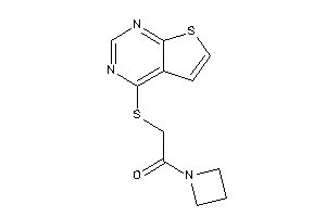 1-(azetidin-1-yl)-2-(thieno[2,3-d]pyrimidin-4-ylthio)ethanone