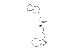 1-piperonyl-3-[3-(6,7,8,9-tetrahydro-5H-[1,2,4]triazolo[4,3-a]azepin-3-yl)propyl]urea