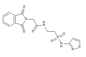 N-[2-(isoxazol-3-ylsulfamoyl)ethyl]-2-phthalimido-acetamide