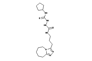 1-(cyclopentylthiocarbamoylamino)-3-[3-(6,7,8,9-tetrahydro-5H-[1,2,4]triazolo[4,3-a]azepin-3-yl)propyl]urea