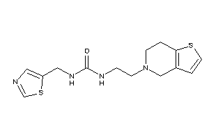 1-[2-(6,7-dihydro-4H-thieno[3,2-c]pyridin-5-yl)ethyl]-3-(thiazol-5-ylmethyl)urea