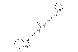 1-(3-phenoxypropyl)-3-[3-(6,7,8,9-tetrahydro-5H-[1,2,4]triazolo[4,3-a]azepin-3-yl)propyl]urea