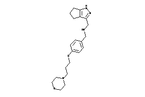 1,4,5,6-tetrahydrocyclopenta[c]pyrazol-3-ylmethyl-[4-(3-thiomorpholinopropoxy)benzyl]amine