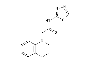 2-(3,4-dihydro-2H-quinolin-1-yl)-N-(1,3,4-oxadiazol-2-yl)acetamide