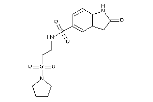 2-keto-N-(2-pyrrolidinosulfonylethyl)indoline-5-sulfonamide