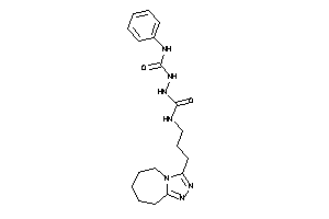 1-phenyl-3-[3-(6,7,8,9-tetrahydro-5H-[1,2,4]triazolo[4,3-a]azepin-3-yl)propylcarbamoylamino]urea