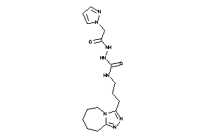 1-[(2-pyrazol-1-ylacetyl)amino]-3-[3-(6,7,8,9-tetrahydro-5H-[1,2,4]triazolo[4,3-a]azepin-3-yl)propyl]urea