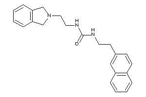 1-(2-isoindolin-2-ylethyl)-3-[2-(2-naphthyl)ethyl]urea