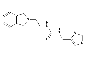 1-(2-isoindolin-2-ylethyl)-3-(thiazol-5-ylmethyl)urea