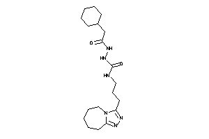 1-[(2-cyclohexylacetyl)amino]-3-[3-(6,7,8,9-tetrahydro-5H-[1,2,4]triazolo[4,3-a]azepin-3-yl)propyl]urea