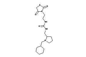 1-[[1-(cyclohexylmethyl)pyrrolidin-2-yl]methyl]-3-[2-(2,4-diketothiazolidin-3-yl)ethyl]urea