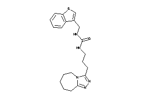 1-(benzothiophen-3-ylmethyl)-3-[3-(6,7,8,9-tetrahydro-5H-[1,2,4]triazolo[4,3-a]azepin-3-yl)propyl]urea