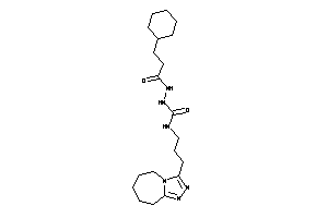 1-(3-cyclohexylpropanoylamino)-3-[3-(6,7,8,9-tetrahydro-5H-[1,2,4]triazolo[4,3-a]azepin-3-yl)propyl]urea