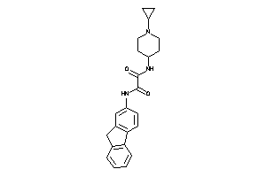 N-(1-cyclopropyl-4-piperidyl)-N'-(9H-fluoren-2-yl)oxamide