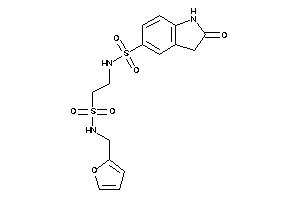 N-[2-(2-furfurylsulfamoyl)ethyl]-2-keto-indoline-5-sulfonamide