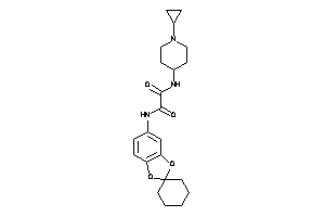 N-(1-cyclopropyl-4-piperidyl)-N'-spiro[1,3-benzodioxole-2,1'-cyclohexane]-5-yl-oxamide