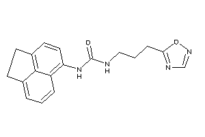 1-acenaphthen-5-yl-3-[3-(1,2,4-oxadiazol-5-yl)propyl]urea