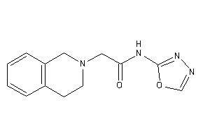 2-(3,4-dihydro-1H-isoquinolin-2-yl)-N-(1,3,4-oxadiazol-2-yl)acetamide