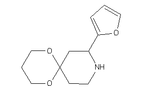 8-(2-furyl)-1,5-dioxa-9-azaspiro[5.5]undecane