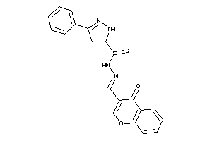 N-[(4-ketochromen-3-yl)methyleneamino]-3-phenyl-1H-pyrazole-5-carboxamide