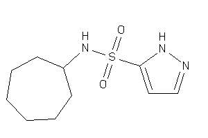 N-cycloheptyl-1H-pyrazole-5-sulfonamide