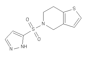 5-(1H-pyrazol-5-ylsulfonyl)-6,7-dihydro-4H-thieno[3,2-c]pyridine