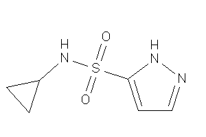 N-cyclopropyl-1H-pyrazole-5-sulfonamide