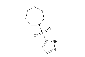 4-(1H-pyrazol-5-ylsulfonyl)-1,4-thiazepane
